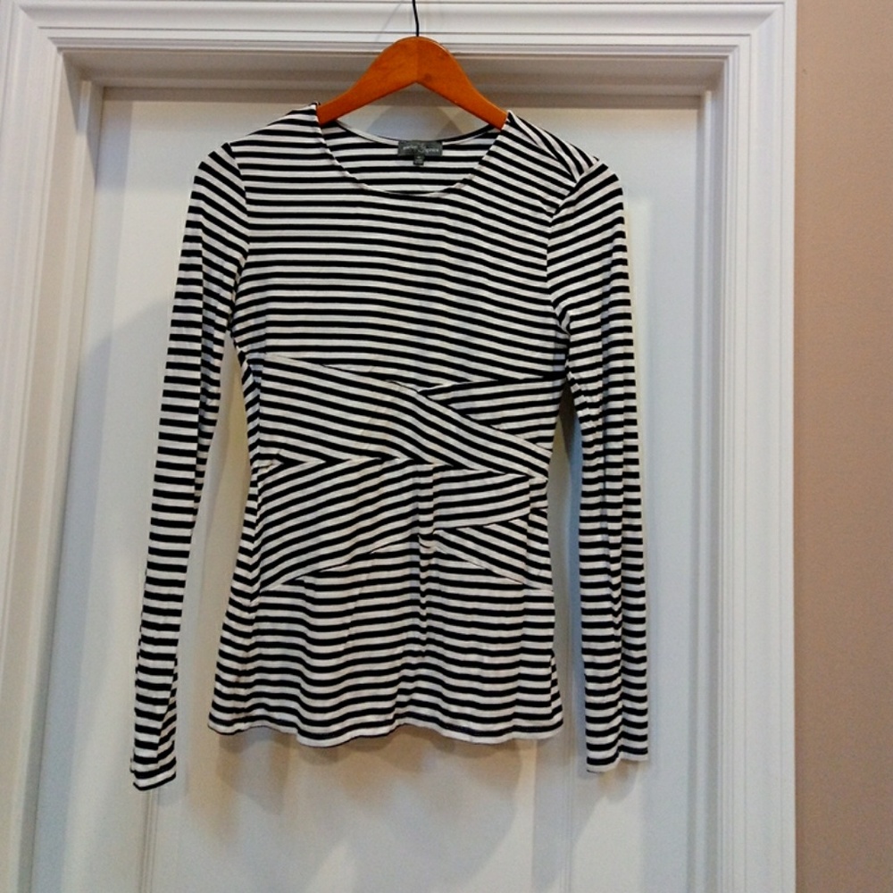 Market and Spruce striped shirt M